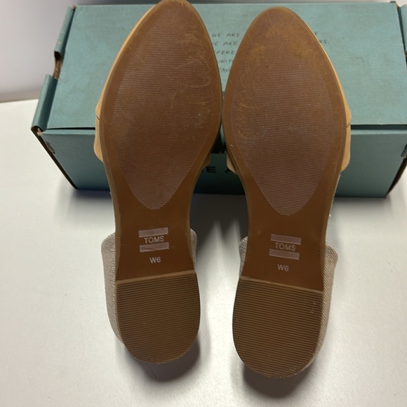Toms Women’s Jutti D’Orsay size 6. Color Brown. - Picture 3 of 4